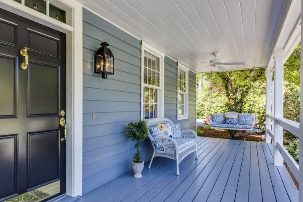Adding a porch or deck definitely makes your home appear bolder and more welcoming. 
